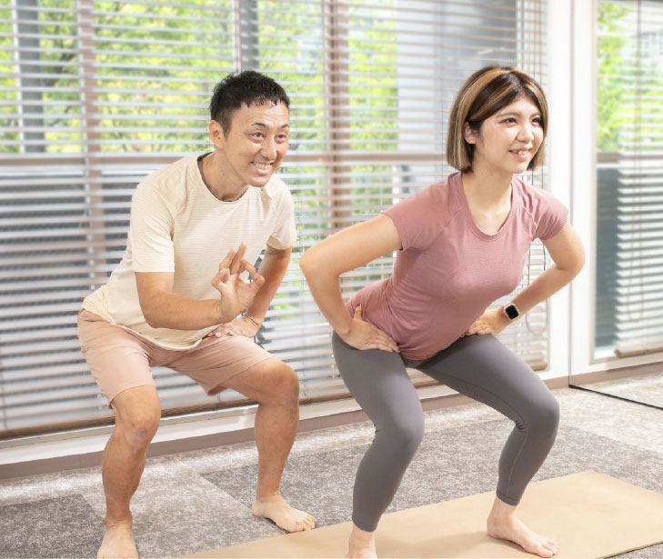 パーソナルトレーナー養成コース 動作改善編の様子